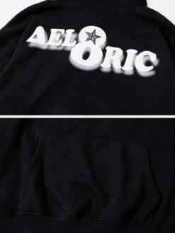 Aelfric Eden Star Applique Embroidery Hoodie -Aelfric Eden Shop 000000 7c4e026f de38 4941 8400 38a971a9d8bc