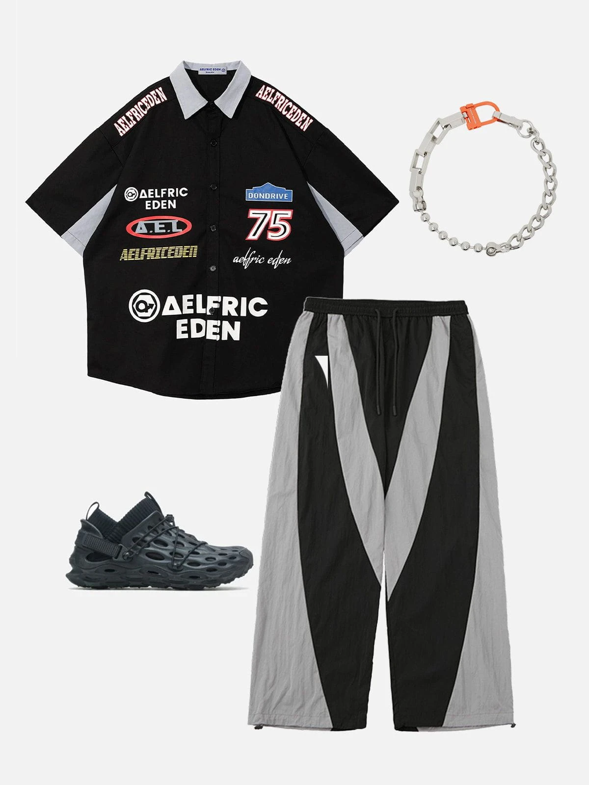 Aelfric Eden Lapel Racing Short Sleeve Shirt 6 Aelfric Eden Lapel Racing Short Sleeve Shirt - Image 4