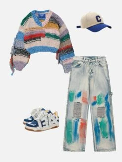 Aelfric Eden Irregularity Stripe Tassel Sweater 13 Aelfric Eden Irregularity Stripe Tassel Sweater -Aelfric Eden Shop 010sdv