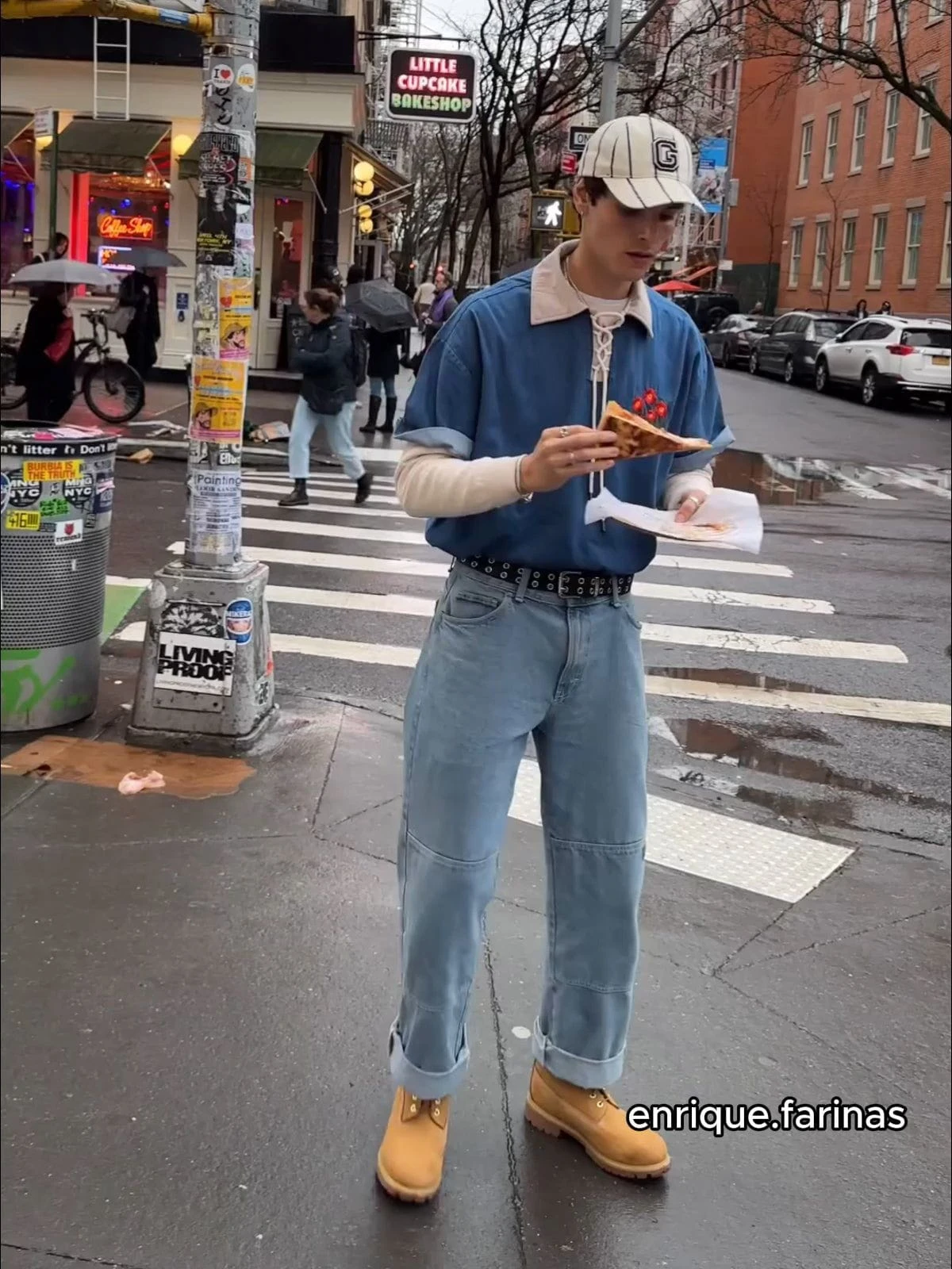 Aelfric Eden Floral Embroidery Denim Polo Tee 3 Aelfric Eden Floral Embroidery Denim Polo Tee