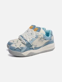 StarryClimb Contrasting Colors Star Skate Shoes