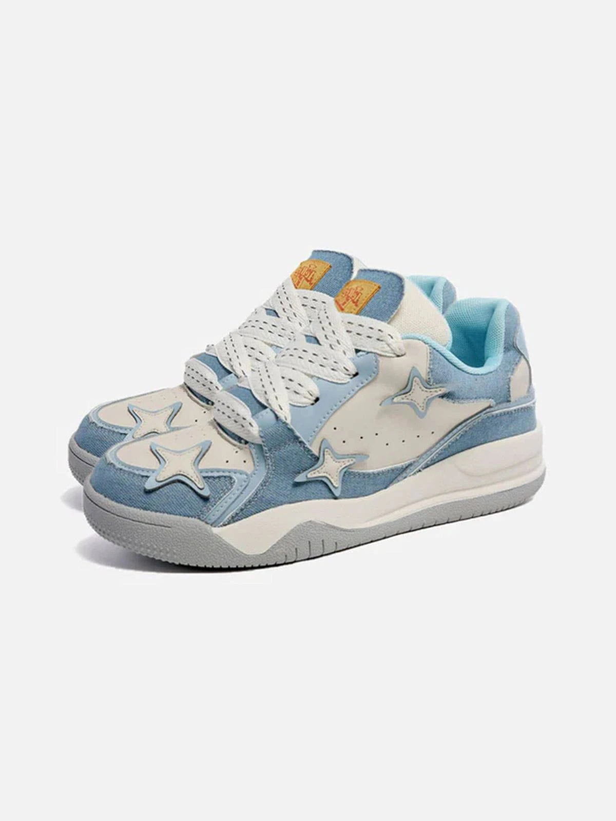 StarryClimb Contrasting Colors Star Skate Shoes 3 StarryClimb Contrasting Colors Star Skate Shoes