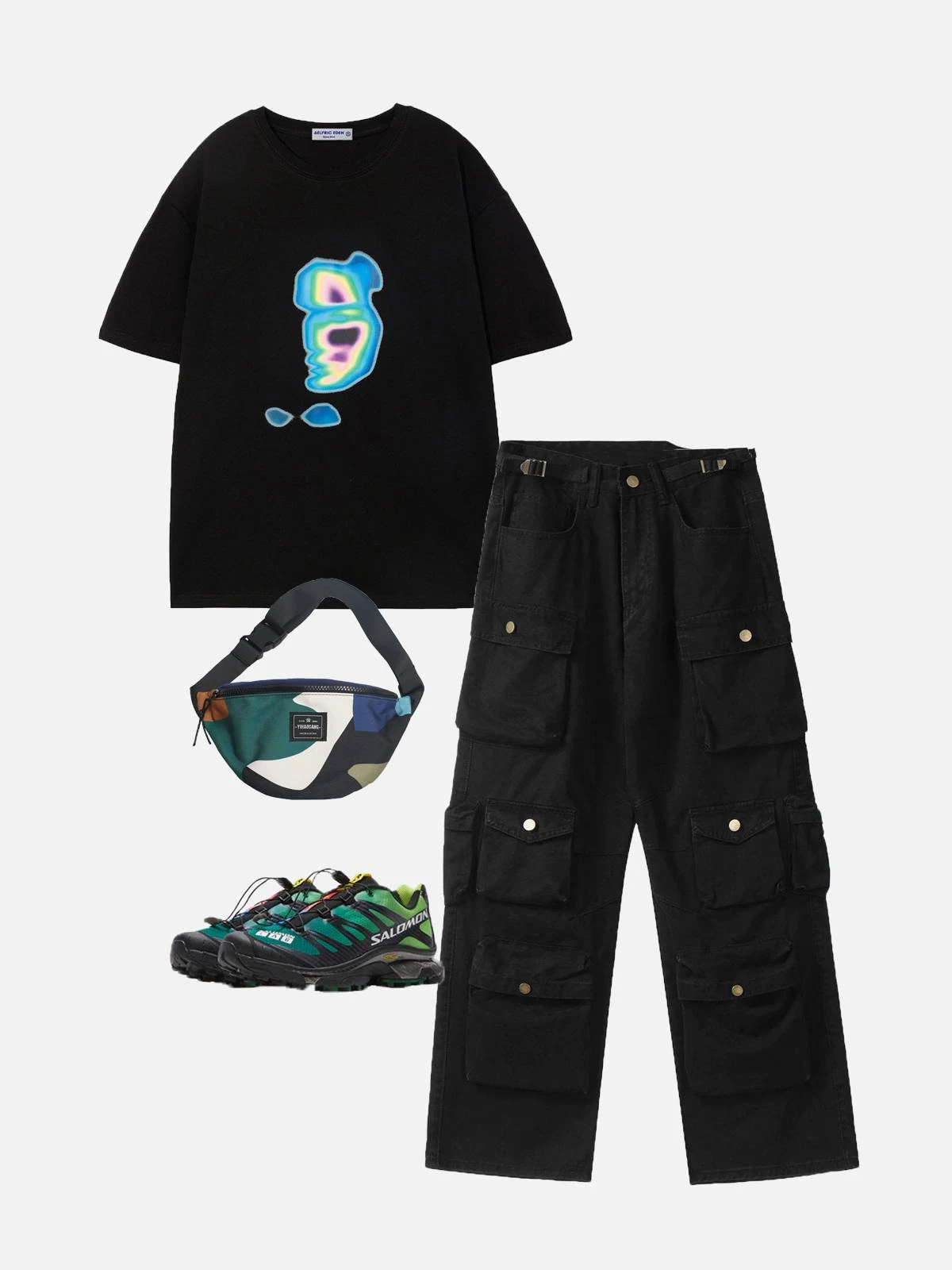 Aelfric Eden Thermal Imaging Shadow Print Tee 5 Aelfric Eden Thermal Imaging Shadow Print Tee - Image 3