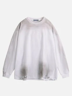 Aelfric Eden Washed Distressed Sweatshirt