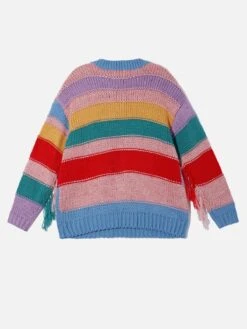 Aelfric Eden Irregular Colorful Patchwork Wool Blend Sweater -Aelfric Eden Shop 06 06bd9f45 a080 4dfd b618 d74beaf8942c