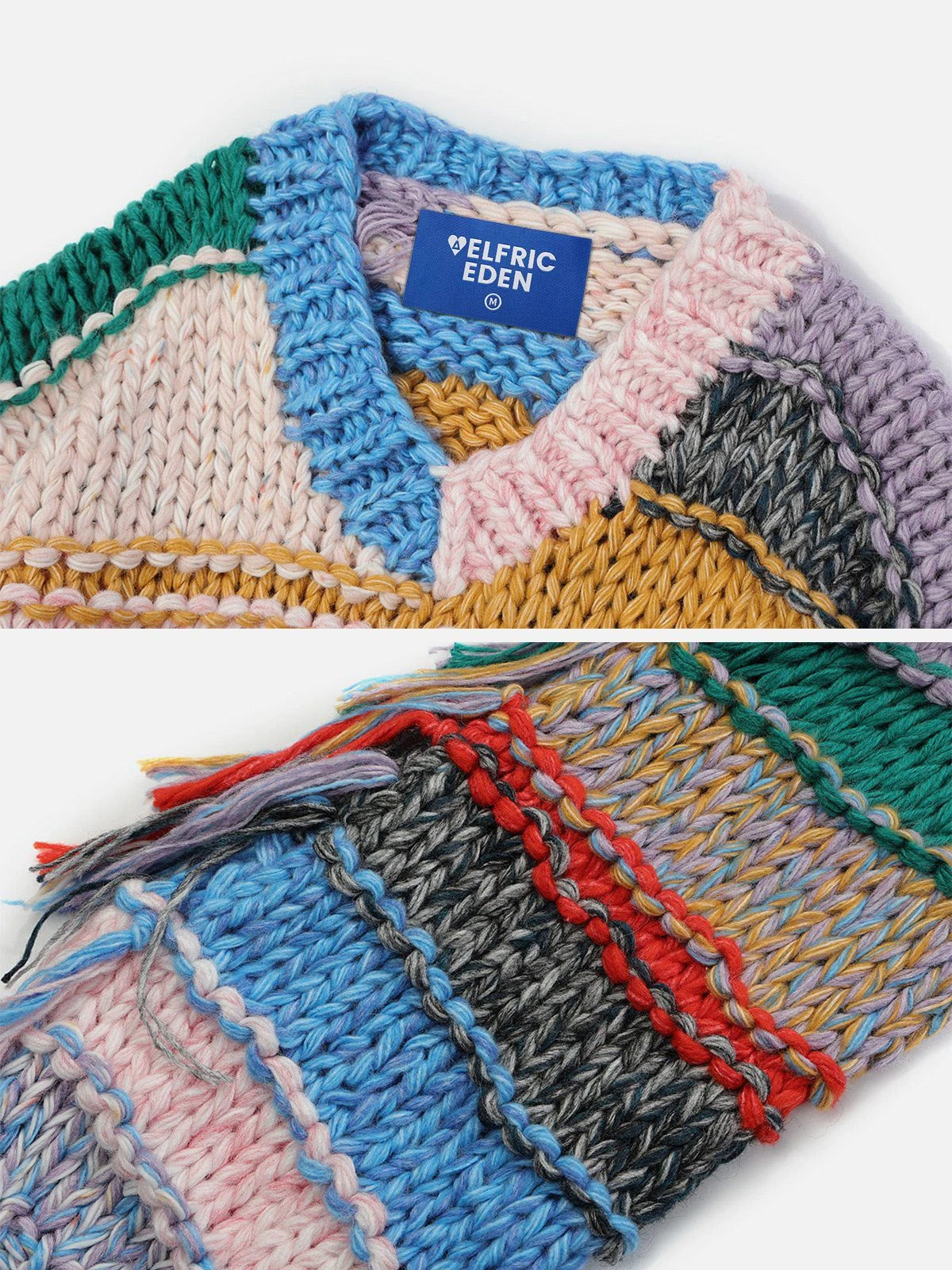 Aelfric Eden Irregularity Stripe Tassel Sweater 9 Aelfric Eden Irregularity Stripe Tassel Sweater - Image 7