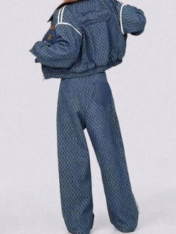 Aelfric Eden Vintage Denim Jacquard Cropped Jacket -Aelfric Eden Shop 0 771b1c4b e77a 4d24 8aac c1f439c886b6