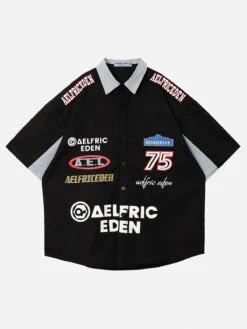 Aelfric Eden Lapel Racing Short Sleeve Shirt