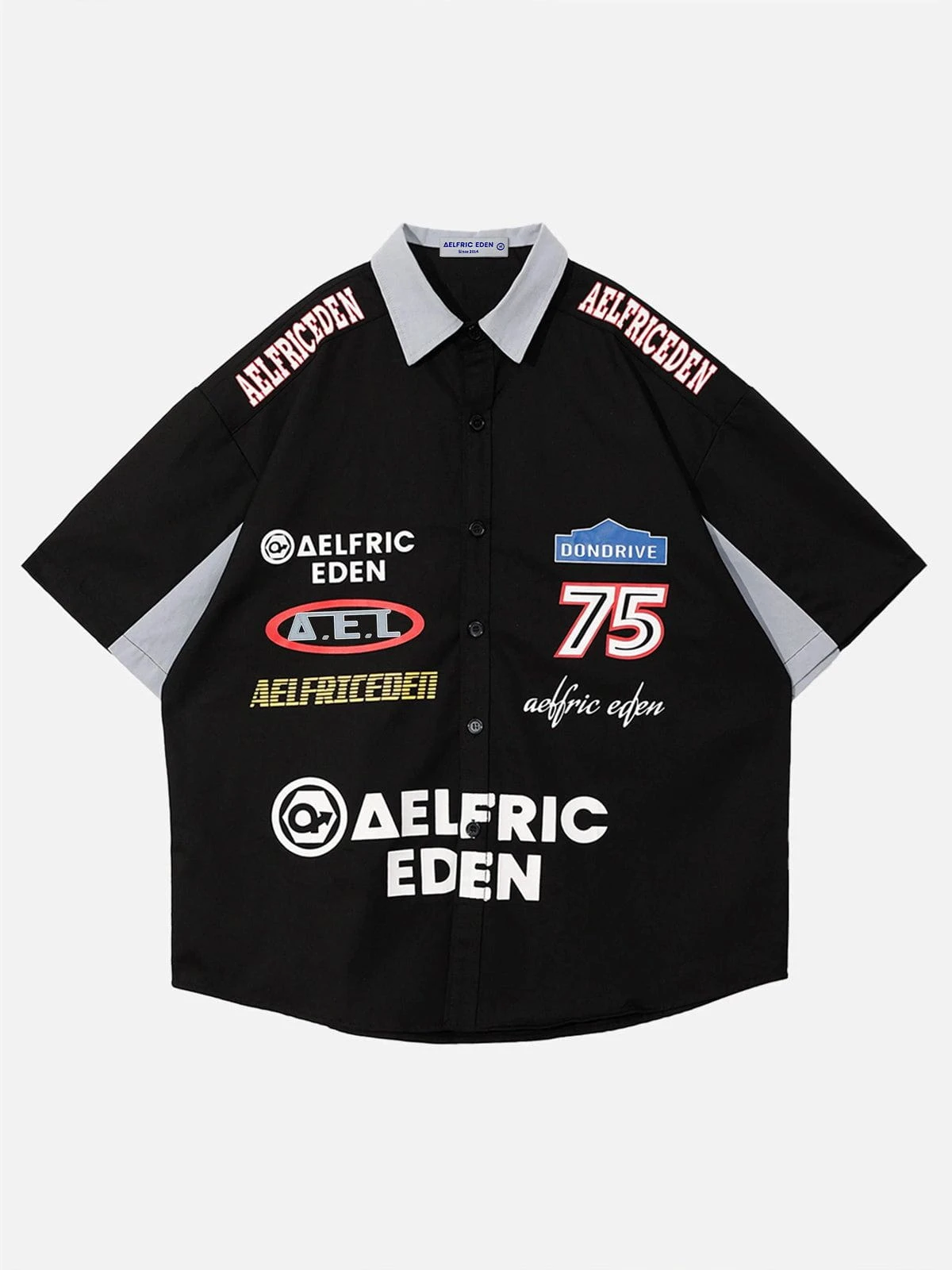 Aelfric Eden Lapel Racing Short Sleeve Shirt 3 Aelfric Eden Lapel Racing Short Sleeve Shirt