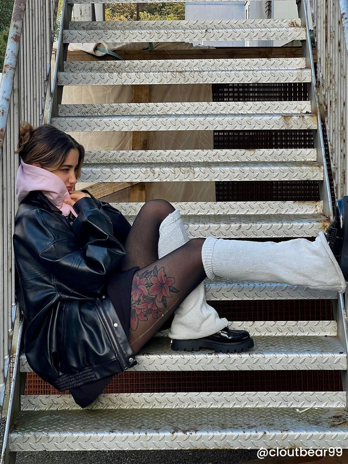 City Of Love Zip Up Ruched Leather Jacket 5 City Of Love Zip Up Ruched Leather Jacket - Image 3