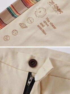 Aelfric Eden Vintage Side Rainbow Stitching Cropped Pants -Aelfric Eden Shop 11 3de9dd7d 461b 4bb5 8c78 544f816d1596