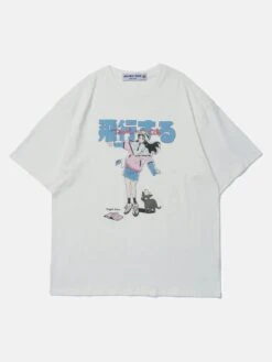 Aelfric Eden Pilot Girl Graphic Tee -Aelfric Eden Shop 13 e0c690d6 e724 4be9 b8b4 7282b2ab760e