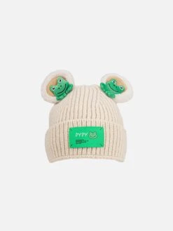 Cute Cartoon 3D Frog Beanie