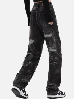 Aelfric Eden Graffiti Embroidered Ripped Straight Jeans 11 Aelfric Eden Graffiti Embroidered Ripped Straight Jeans -Aelfric Eden Shop 1 7f9d8140 e6df 4131 b6bb 293a9d510aa2