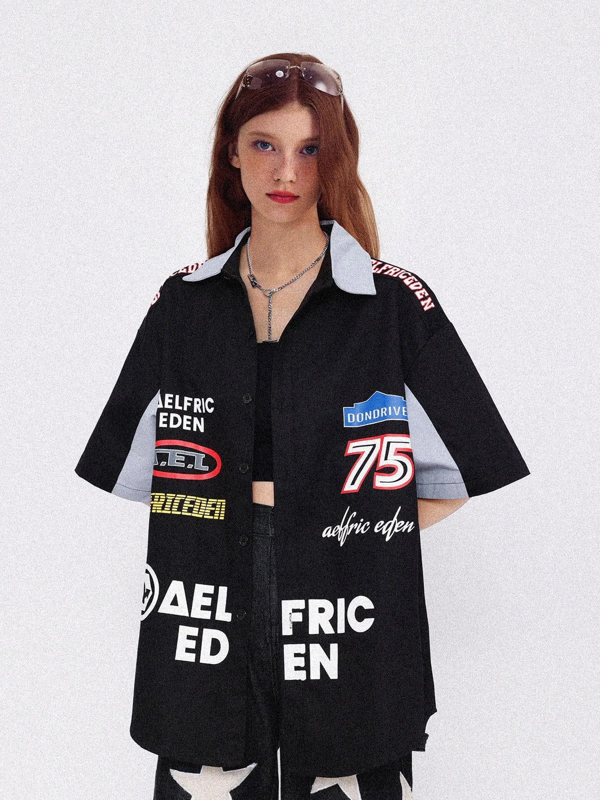 Aelfric Eden Lapel Racing Short Sleeve Shirt 5 Aelfric Eden Lapel Racing Short Sleeve Shirt - Image 3