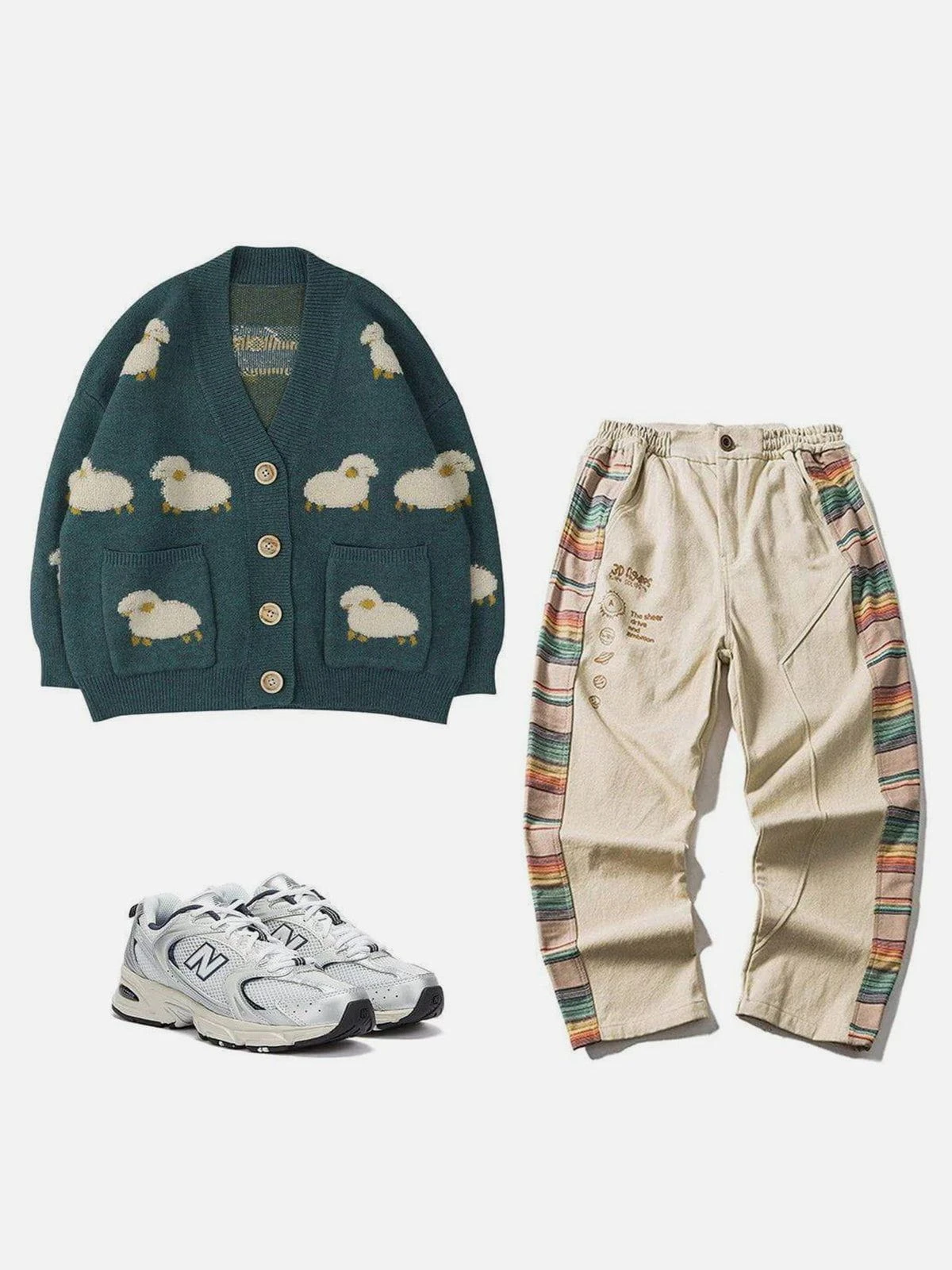 Aelfric Eden Little Lamb Knit Cardigan 6 Aelfric Eden Little Lamb Knit Cardigan - Image 4