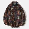 Aelfric Eden Vintage Geometric Embroidery Long Sleeve Shirt