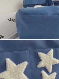 Towel Embroidery Star Shoulder Bag -Aelfric Eden Shop 1 c41f138b 9fe5 4bb1 b285 341b2a7cbdae