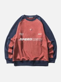 Aelfric Eden Vintage Patchwork Suede Sweatshirt<font Color="#00249C"><br>S/S 24 The Dreamers</font>