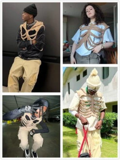 Aelfric Eden Distressed Skeleton Hooded Vest -Aelfric Eden Shop 1 fcde5d8e 997b 4659 83d0 b3e75bd1ae42