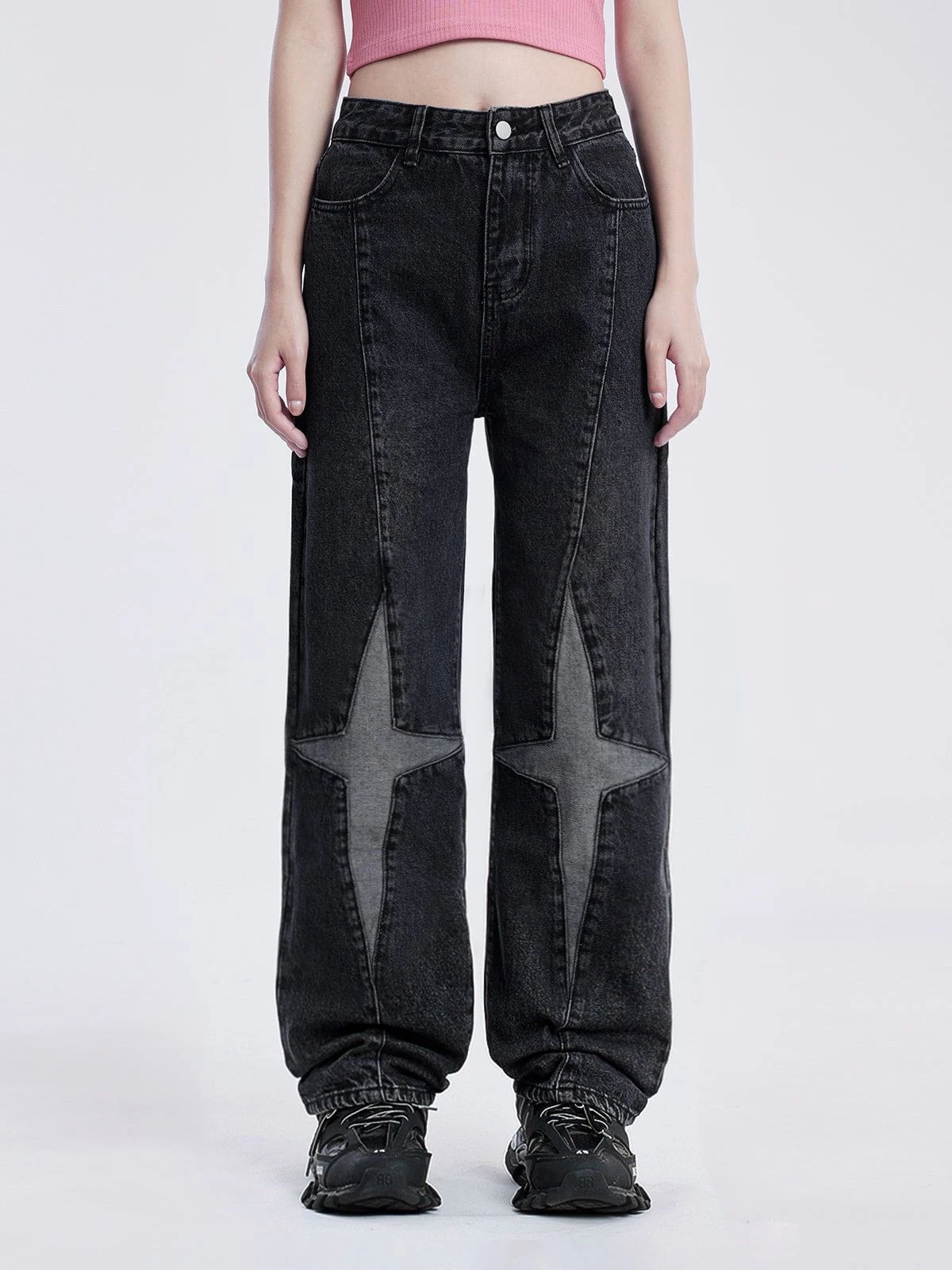 Aelfric Eden Applique Diamond Star Jeans 4 Aelfric Eden Applique Diamond Star Jeans - Image 2