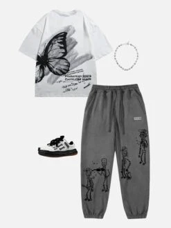 Aelfric Eden Funny Little People Print Sweatpants -Aelfric Eden Shop 1dba596b 0765 4434 bf4f 0195d3fc0170