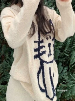 Aelfric Eden Hand Drawn Cat Sweater @cindydoinstuff -Aelfric Eden Shop 22222223311
