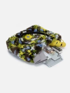 Aelfric Eden Large Fleece Flower Shoulder Bag -Aelfric Eden Shop 2K cb13f03b 5bff 4845 b488 5daae252451a