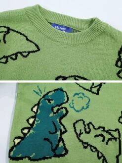 Aelfric Eden Dinosaur Cartoon Pattern Knit Sweater 24 Aelfric Eden Dinosaur Cartoon Pattern Knit Sweater -Aelfric Eden Shop 2 06956b0b ece2 4cee 92bf 2f399d1439f8