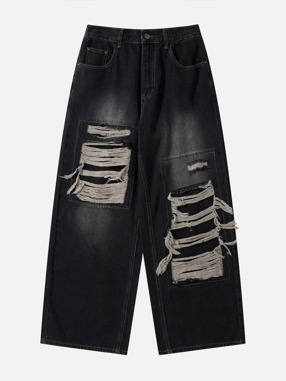Aelfric Eden Distressed Design Loose Jeans@katttrod 7 Aelfric Eden Distressed Design Loose Jeans@katttrod - Image 5