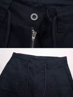 Casual Multiple Pockets Drawstring Decoration Pants -Aelfric Eden Shop 2 9bfbafa6 1968 47e0 b935 e8f97c041127