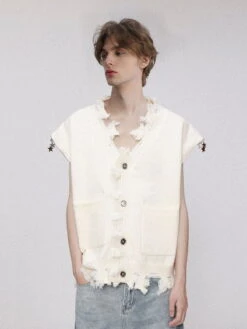 Aelfric Eden Removable Sleeves Distressed Cardigan @nevebrokedawg -Aelfric Eden Shop 3 7edefbdf 9f8e 4974 a989 f73dd60a2c0a