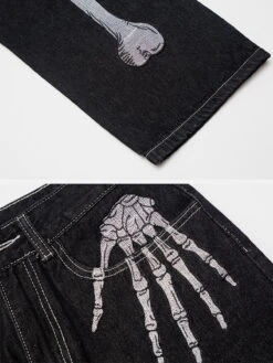 Vintage Skull Bone Embroidery Jeans 9 Vintage Skull Bone Embroidery Jeans -Aelfric Eden Shop 3 af889c43 8ad5 4bfd 84dd 682b0a5de18c