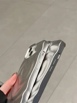 Electroplate Silver 3D Heart Water Ripple Phone Case -Aelfric Eden Shop 3 e6009cc9 97e6 4a5d ac15 d5f451d77093