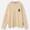 City Of Love Button Detachable Sleeve Sweatshirt -Aelfric Eden Shop 40