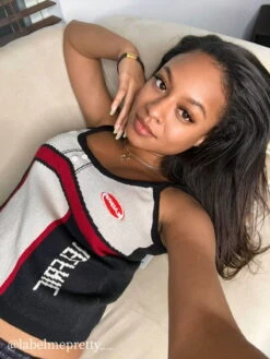 Jacquard Embroidery Racing Tank Top -Aelfric Eden Shop 406622031 18400919548009255 1291392688571844513 n