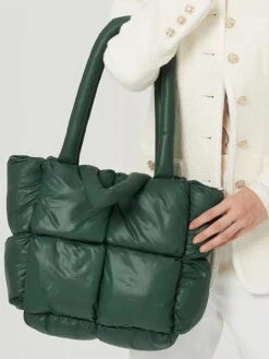 Solid Color Down-Filled Quilted Bag -Aelfric Eden Shop 4333c3f2158eb6116b6d5dc90ab5f040