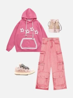 Aelfric Eden Color Blocking Applique Embroidery Star Hoodie 14 Aelfric Eden Color Blocking Applique Embroidery Star Hoodie -Aelfric Eden Shop 4350c203 6cab 442e a0f9 d7423b1b30ba