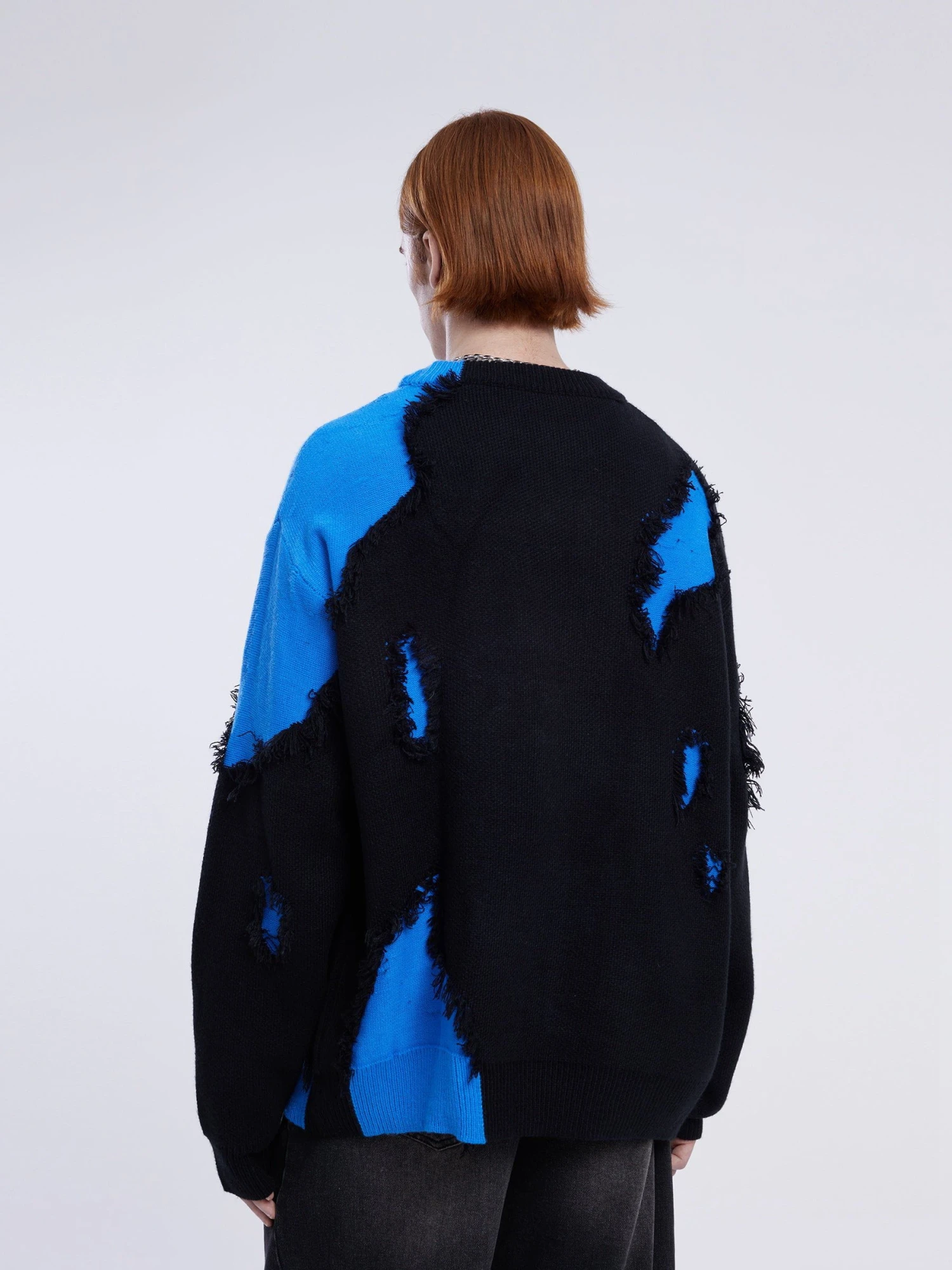 City Of Love Color Blocking Distressed Sweater 6 City Of Love Color Blocking Distressed Sweater - Image 4