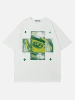 Aelfric Eden Blurring Eye Print Tee