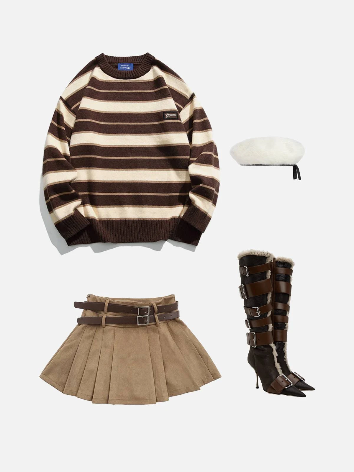 Aelfric Eden Vintage Stripes Sweater 5 Aelfric Eden Vintage Stripes Sweater - Image 3