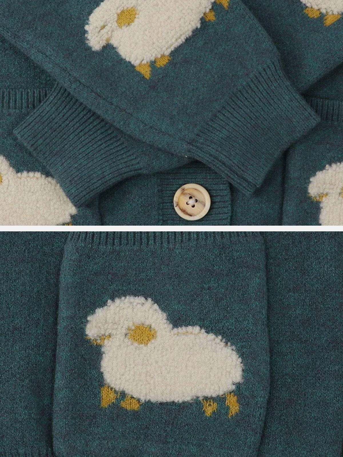 Aelfric Eden Little Lamb Knit Cardigan 7 Aelfric Eden Little Lamb Knit Cardigan - Image 5