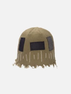 Patch String Fringe Hat