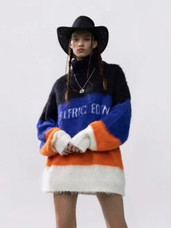 City Of Love Colourful Stripe Turtleneck Sweater -Aelfric Eden Shop 5 d23b12dd d826 4ab0 80b9 ad730e0a25b9