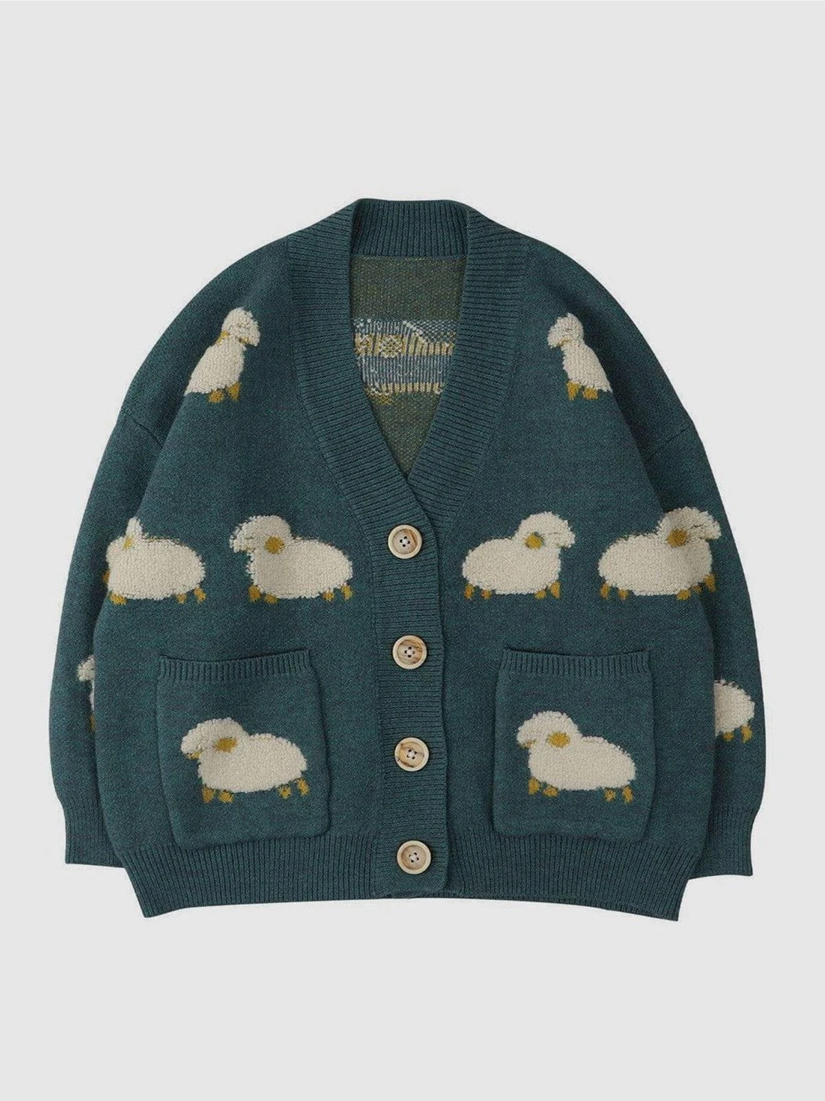 Aelfric Eden Little Lamb Knit Cardigan 4 Aelfric Eden Little Lamb Knit Cardigan - Image 2