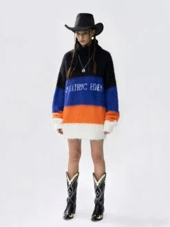 City Of Love Colourful Stripe Turtleneck Sweater -Aelfric Eden Shop 6 00740efd f4ff 420c 95d9 71feb2d9b167