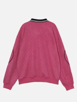 Aelfric Eden Letter Print Polo Sweatshirt -Aelfric Eden Shop 6 26f924c0 5e48 47b1 91ea 773c8da35db3