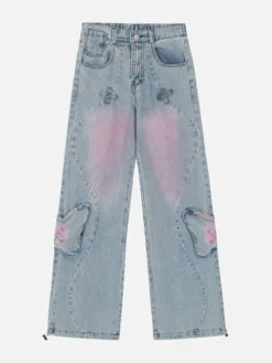 Aelfric Eden Butterfly Pocket Washed Jeans