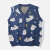 Aelfric Eden Moon Rabbit Knit Sweater Vest