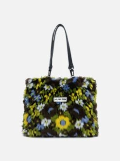 Aelfric Eden Large Fleece Flower Shoulder Bag
